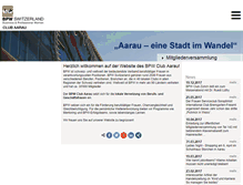 Tablet Screenshot of bpw-aarau.ch